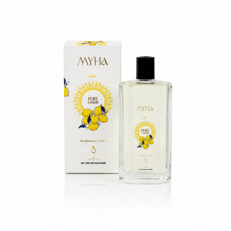 Pure Lemon - (Limon) MYHA 200 ml Cam Şişe