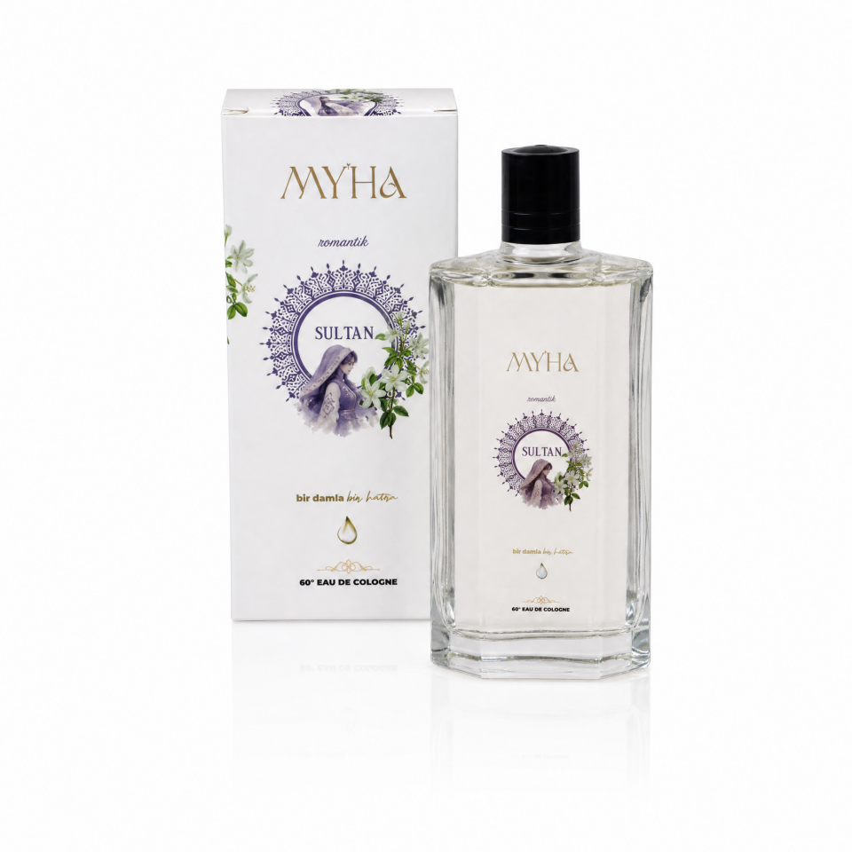 Sultan - (Romantik) MYHA 200 ml Cam Şişe